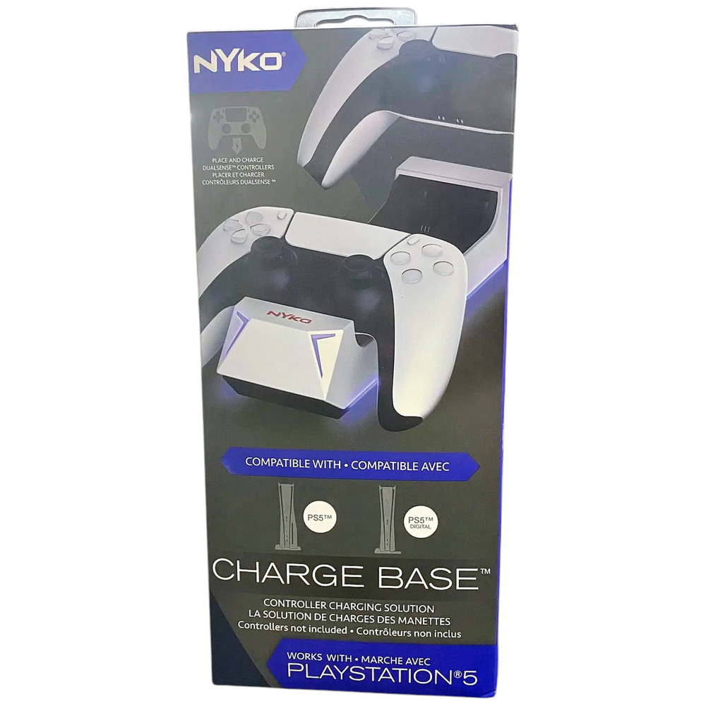 NYKO 83302 Charge Base For PlayStation 5 Black